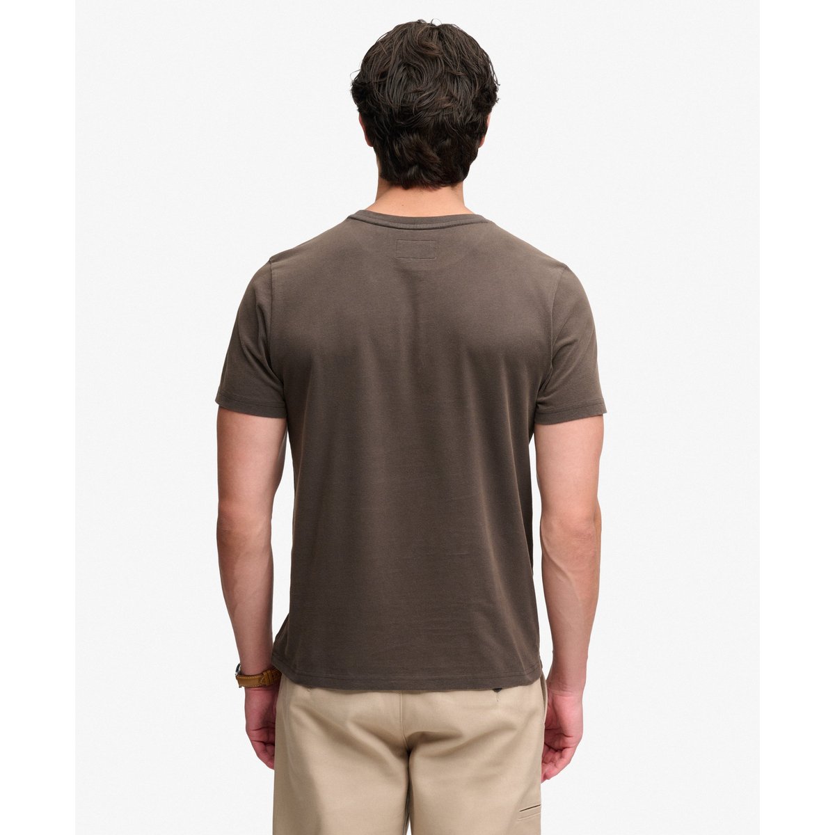 T-shirt Imprimé Workwear Vintage noir carbone, SUPERDRY