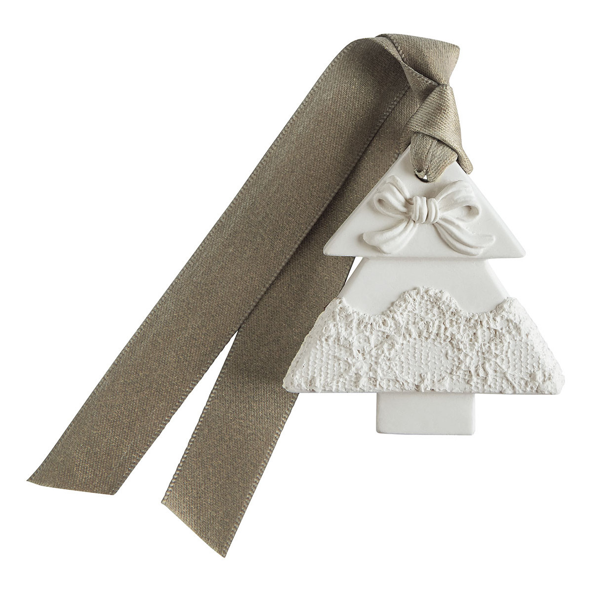 Pochon 3 décors parfumés Musc Irisé RUBANS DE FÊTE blanc, MATHILDE M