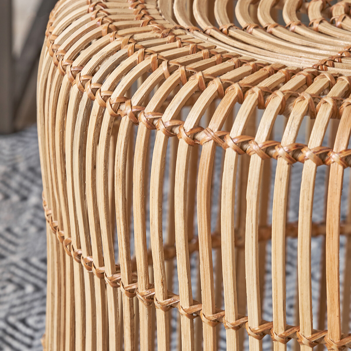 Nerano Rattan Stool natural rattan, SO'HOME