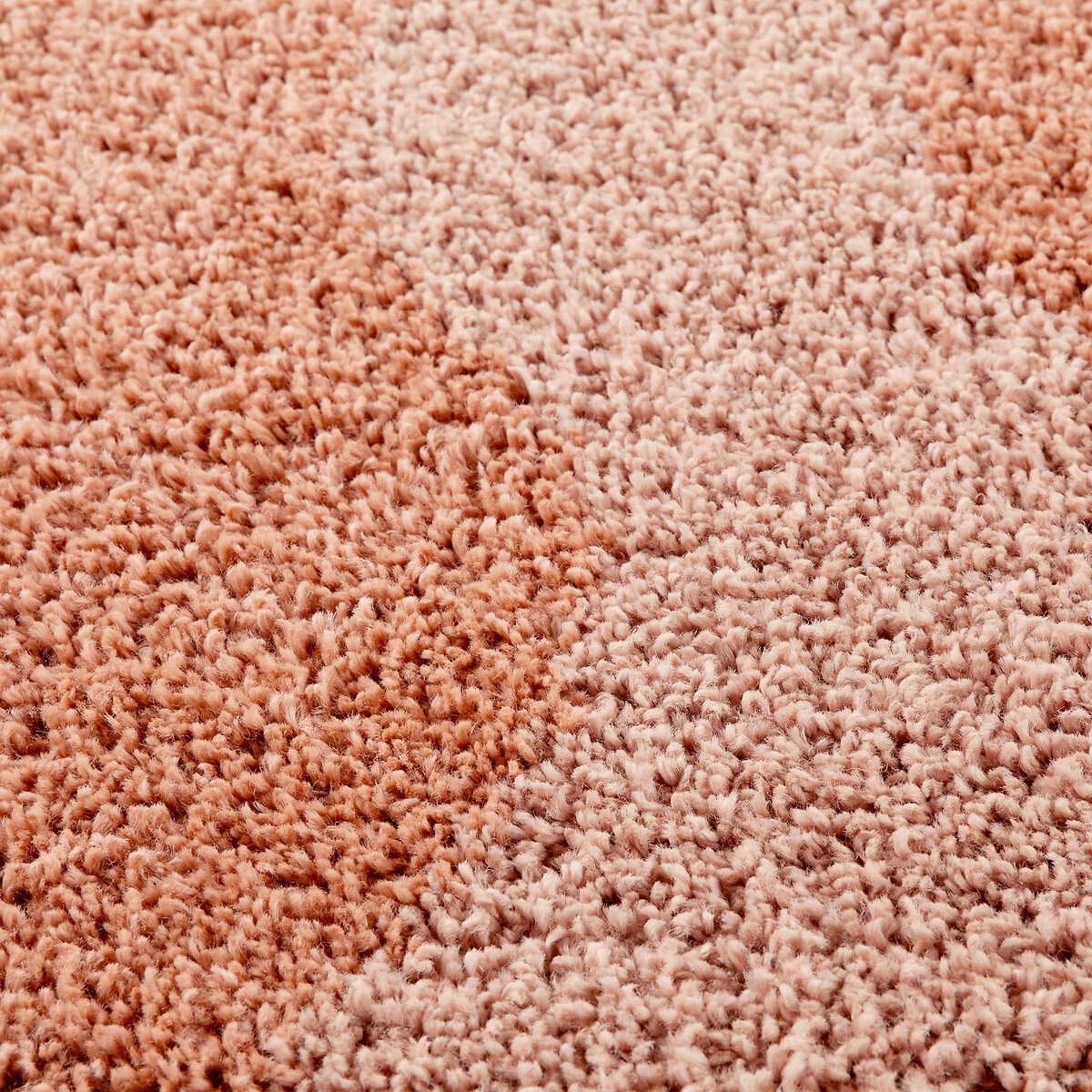 Tapis rectangulaire, motif vagues, NAMI rose/corail, LA REDOUTE INTERIEURS