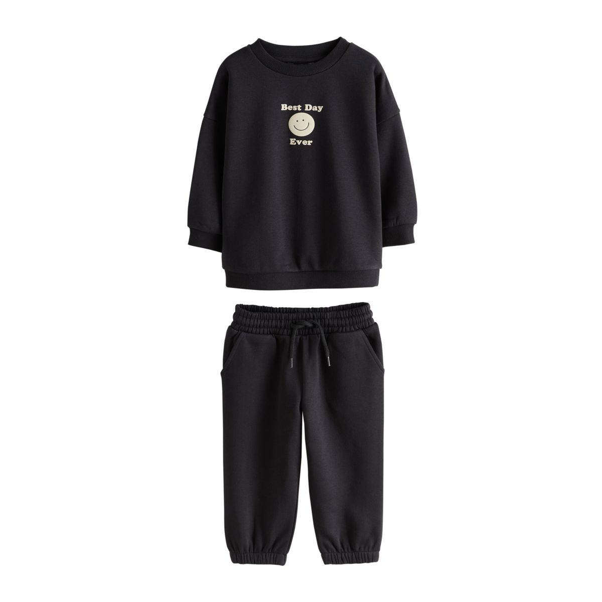 Haut ras du cou et pantalon de jogging, 4 pcs gris, NEXT