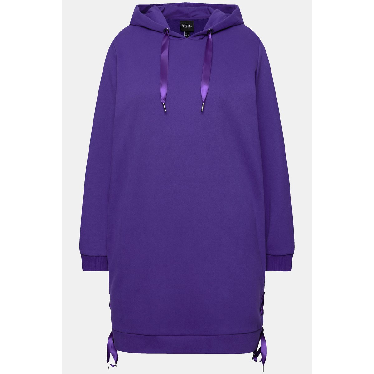 Long sweat à capuche violet, ULLA POPKEN
