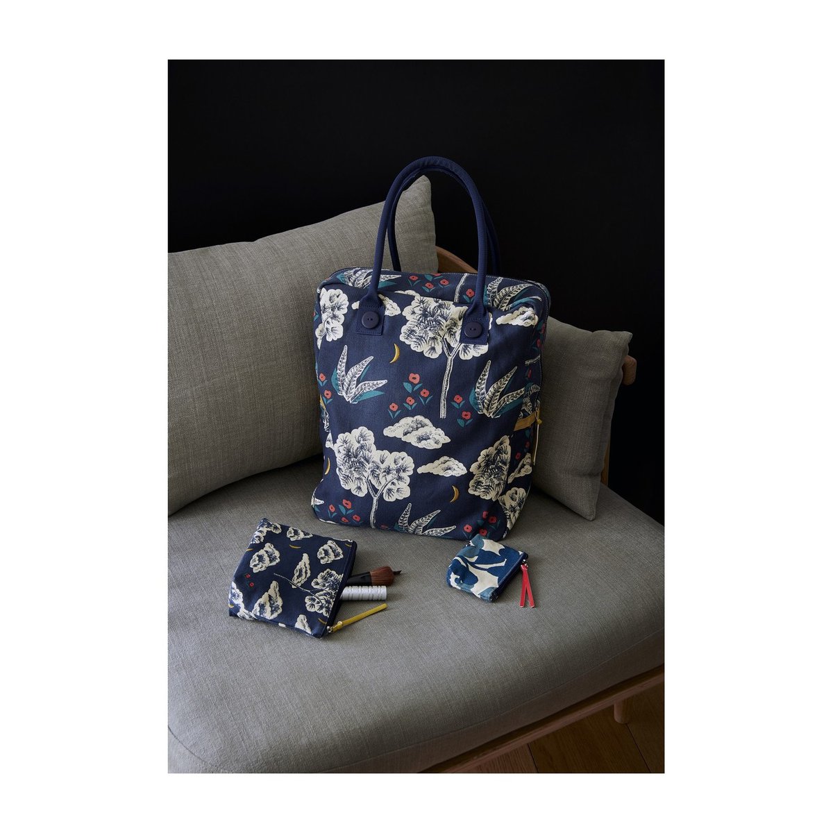 Trousse Pissenlit bleu, MR ET MRS CLYNK