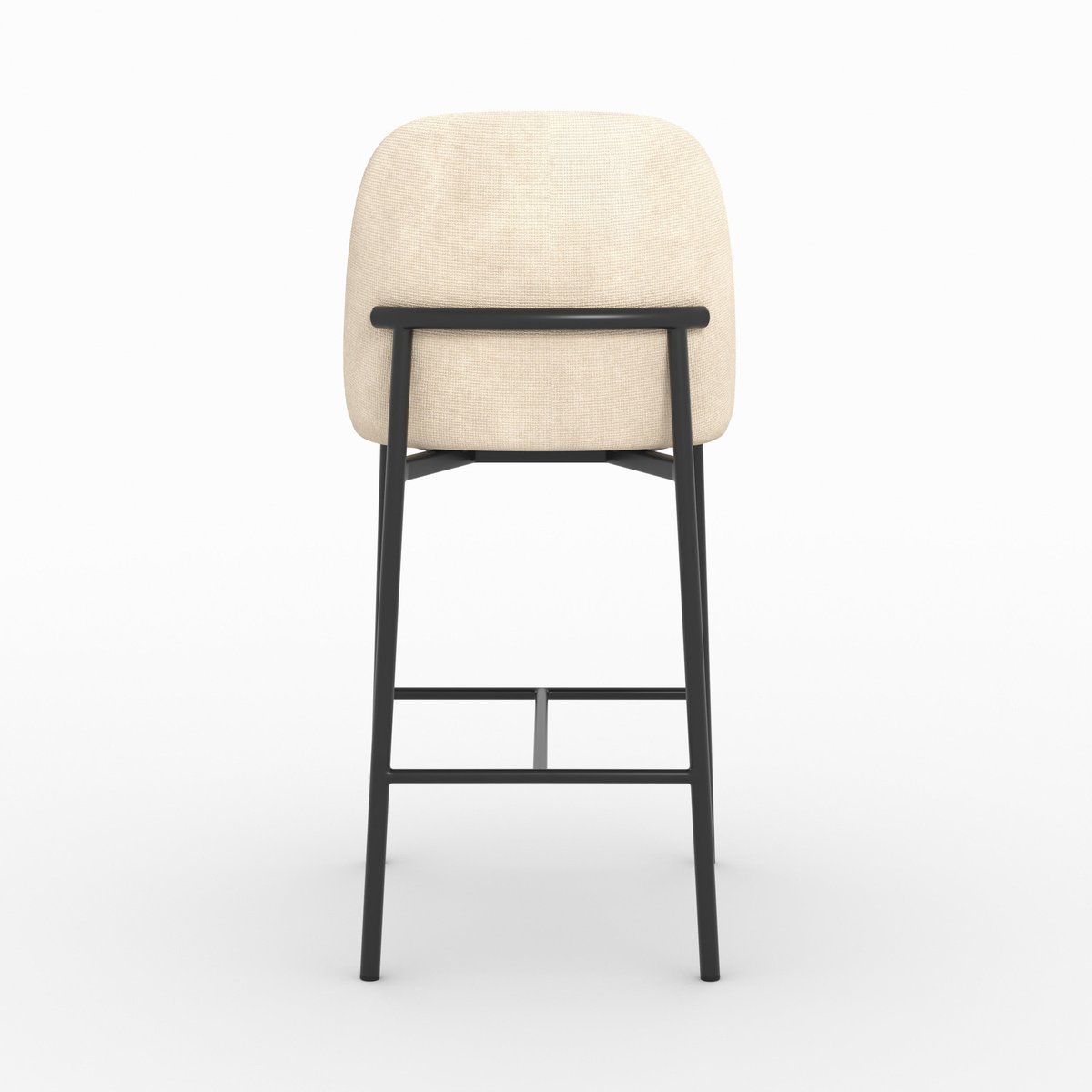 Tabouret de bar Noah - NOAH beige, MAISON PAVANE