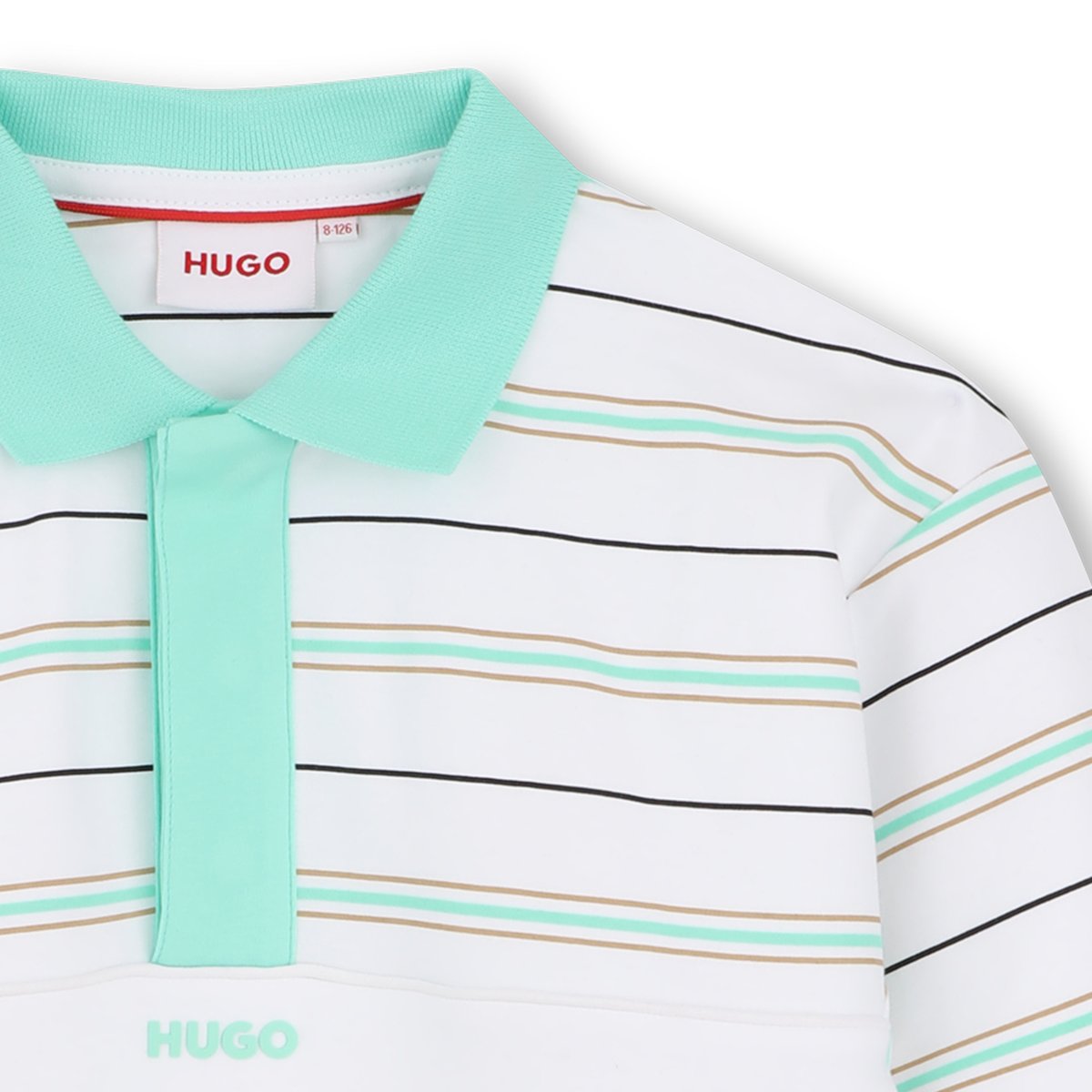 Polo manches courtes natural, HUGO KIDSWEAR