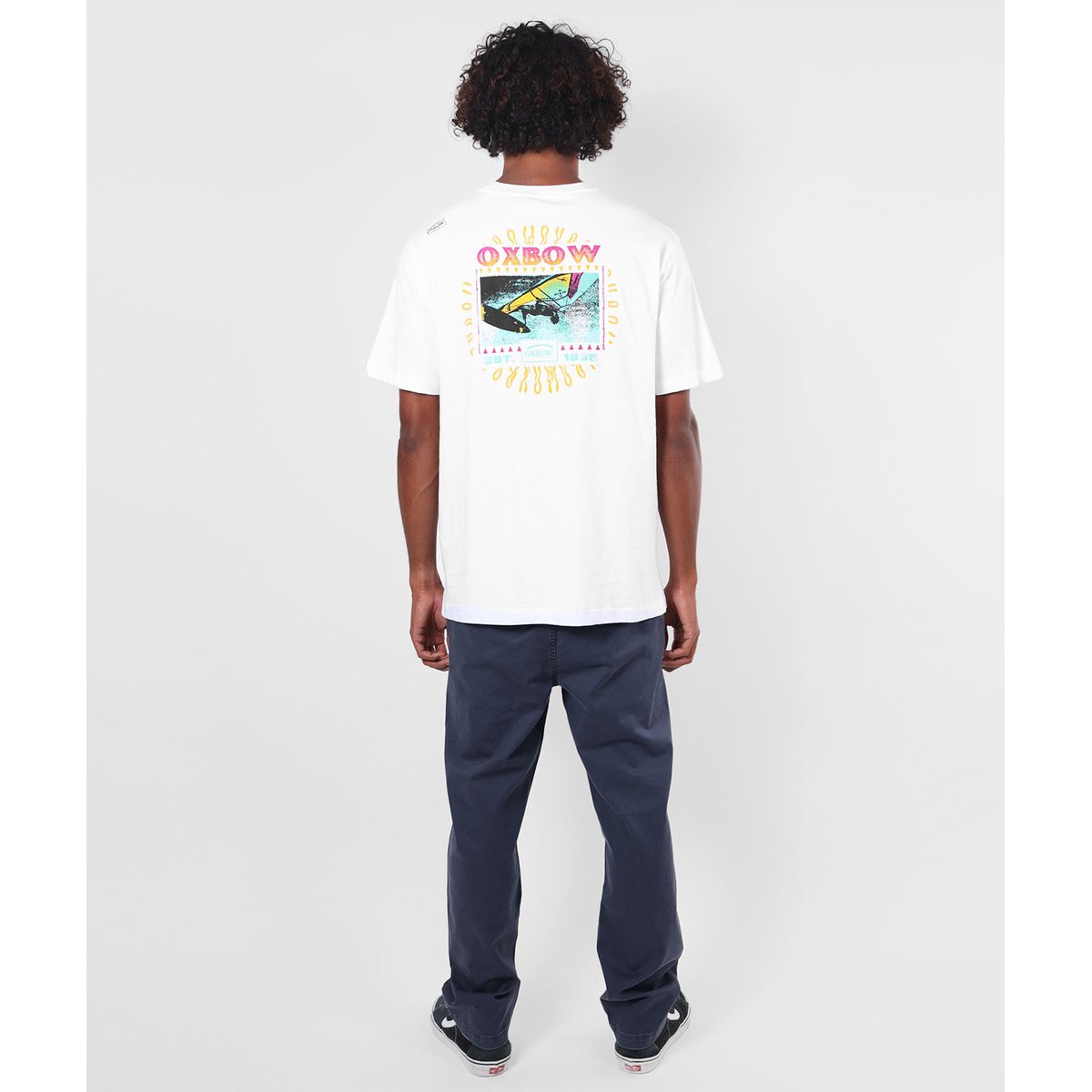 Tee-shirt manches courtes POSTER white, OXBOW