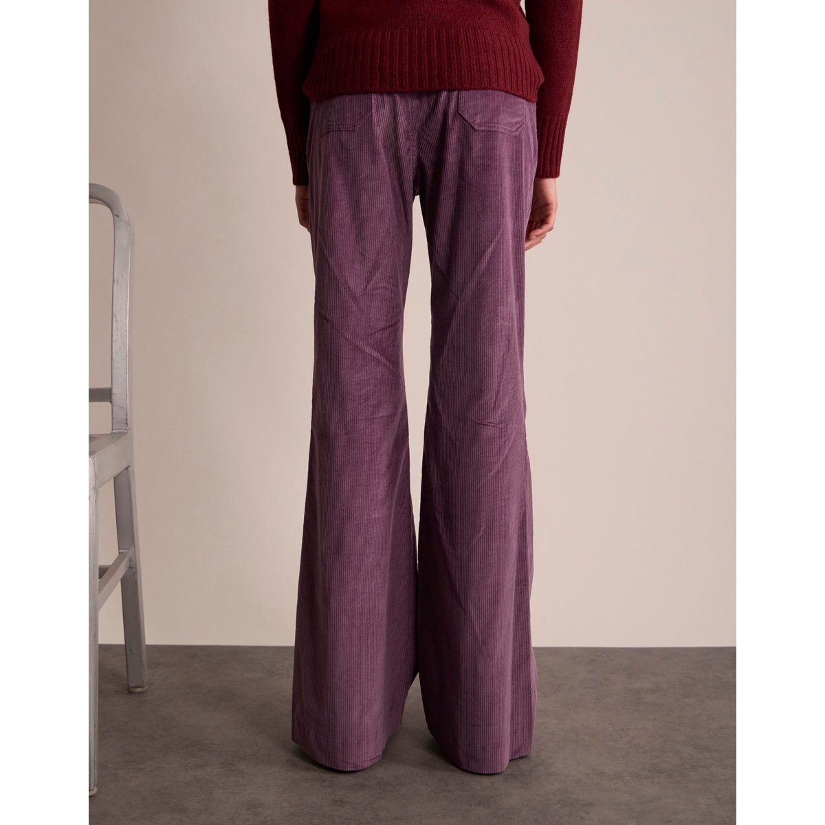 Pantalon Charlyse violet, INES DE LA FRESSANGE PARIS