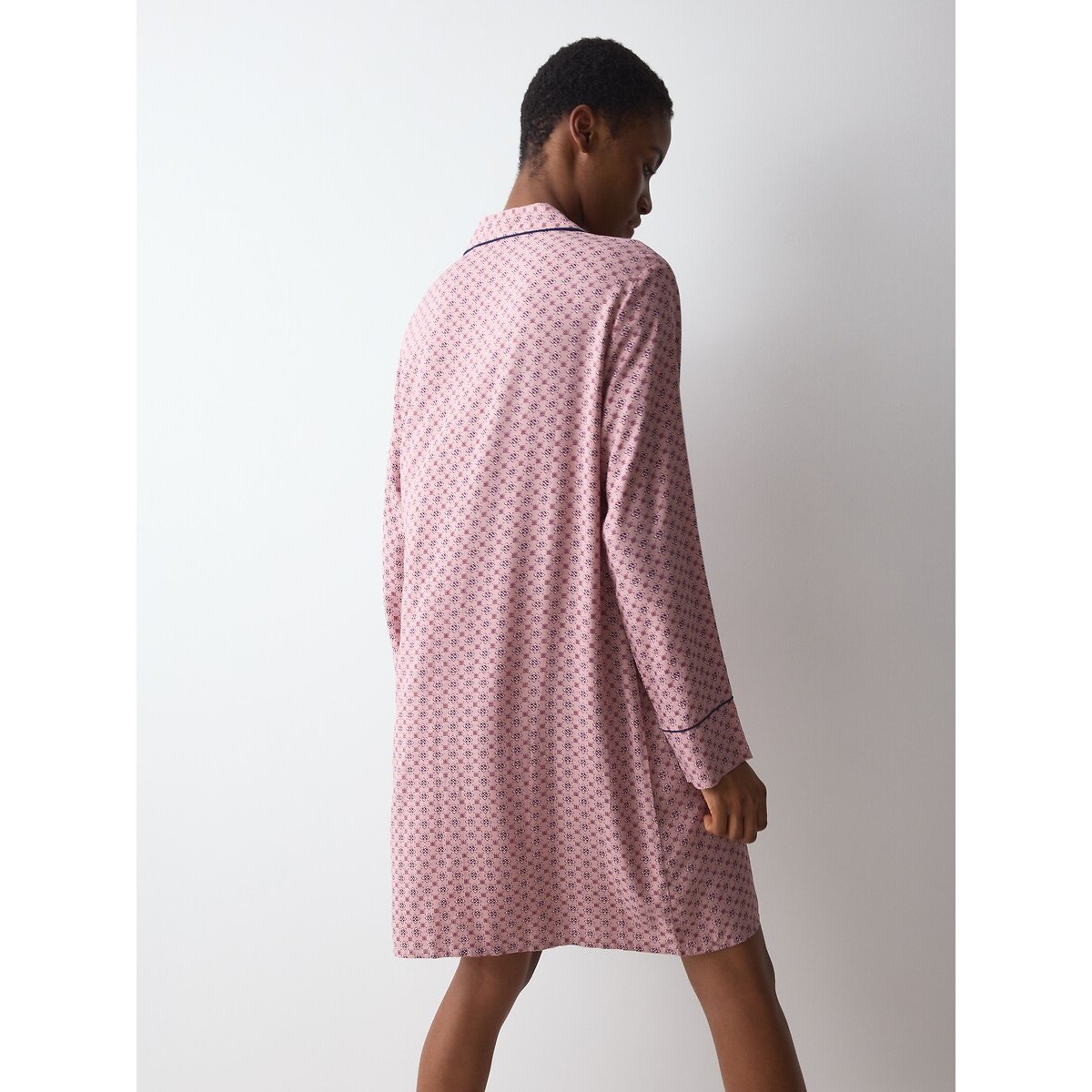 Comfort Allure printed nightie pink print, TRIUMPH