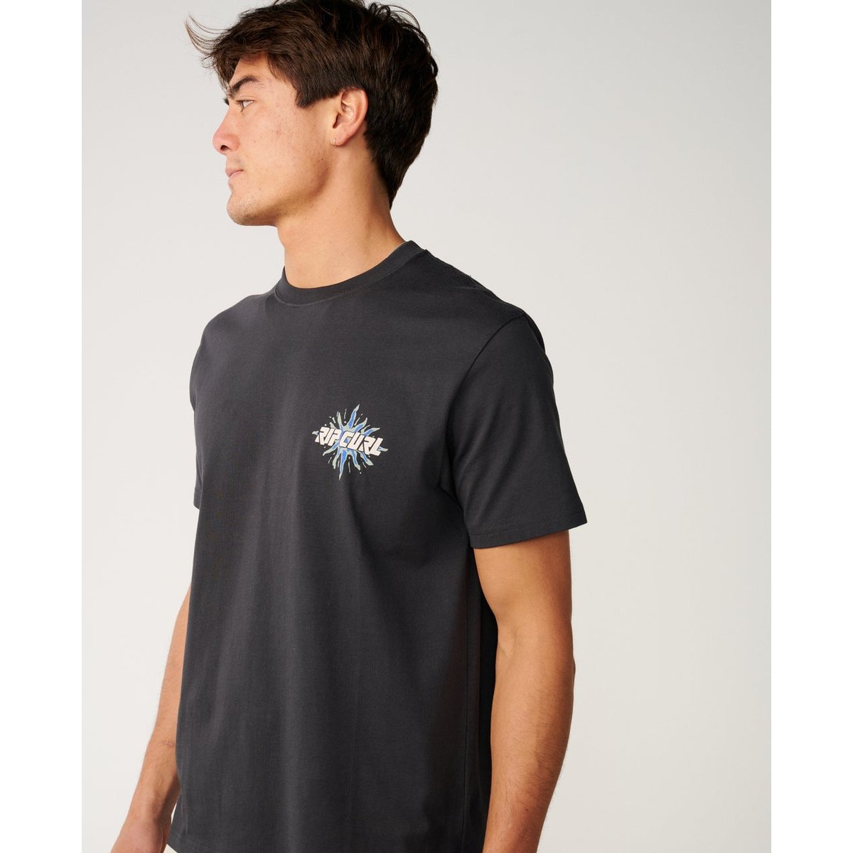 T-shirt relax Disorder BURST washed black, RIP CURL