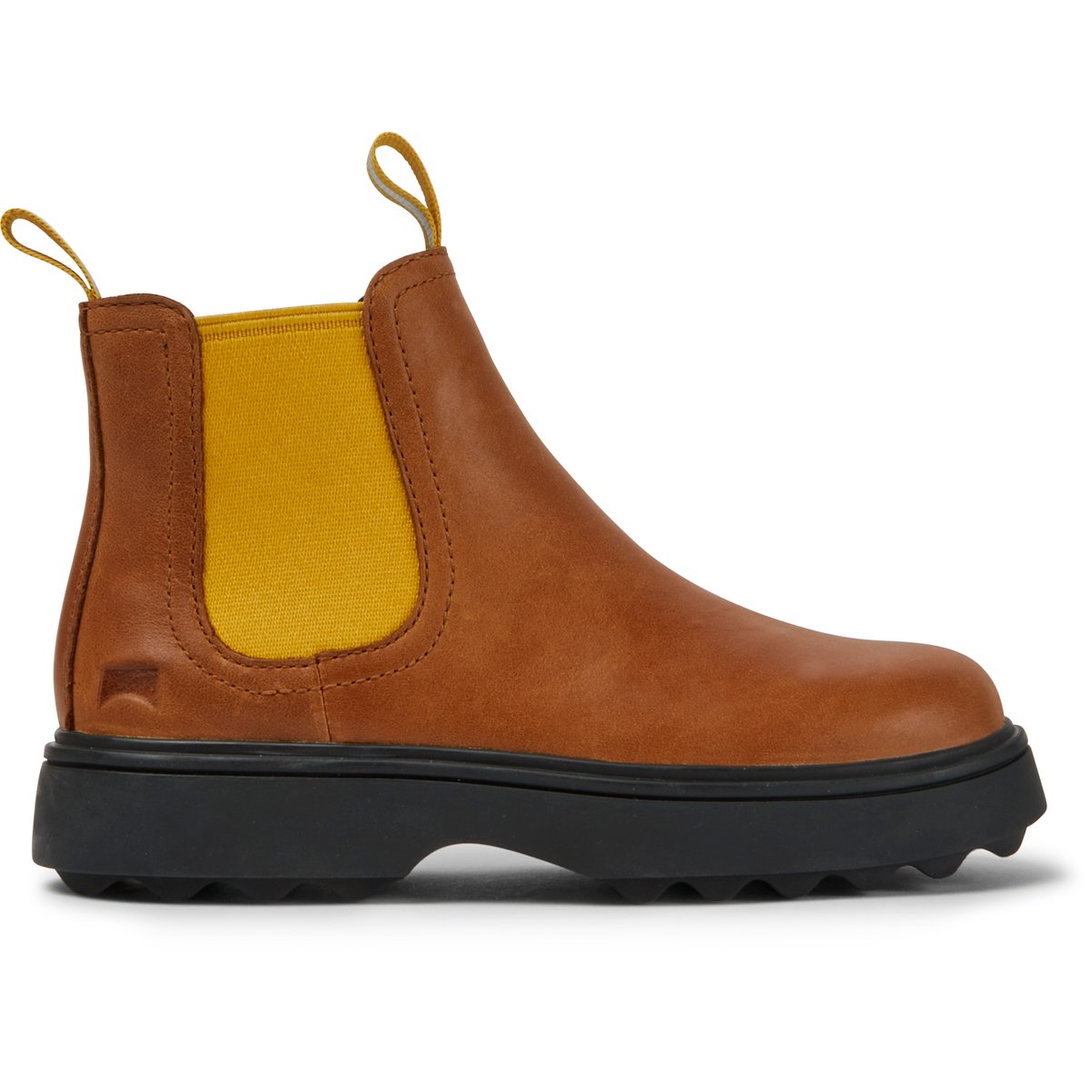 Bottines Cuir Norte Kids marron, CAMPER