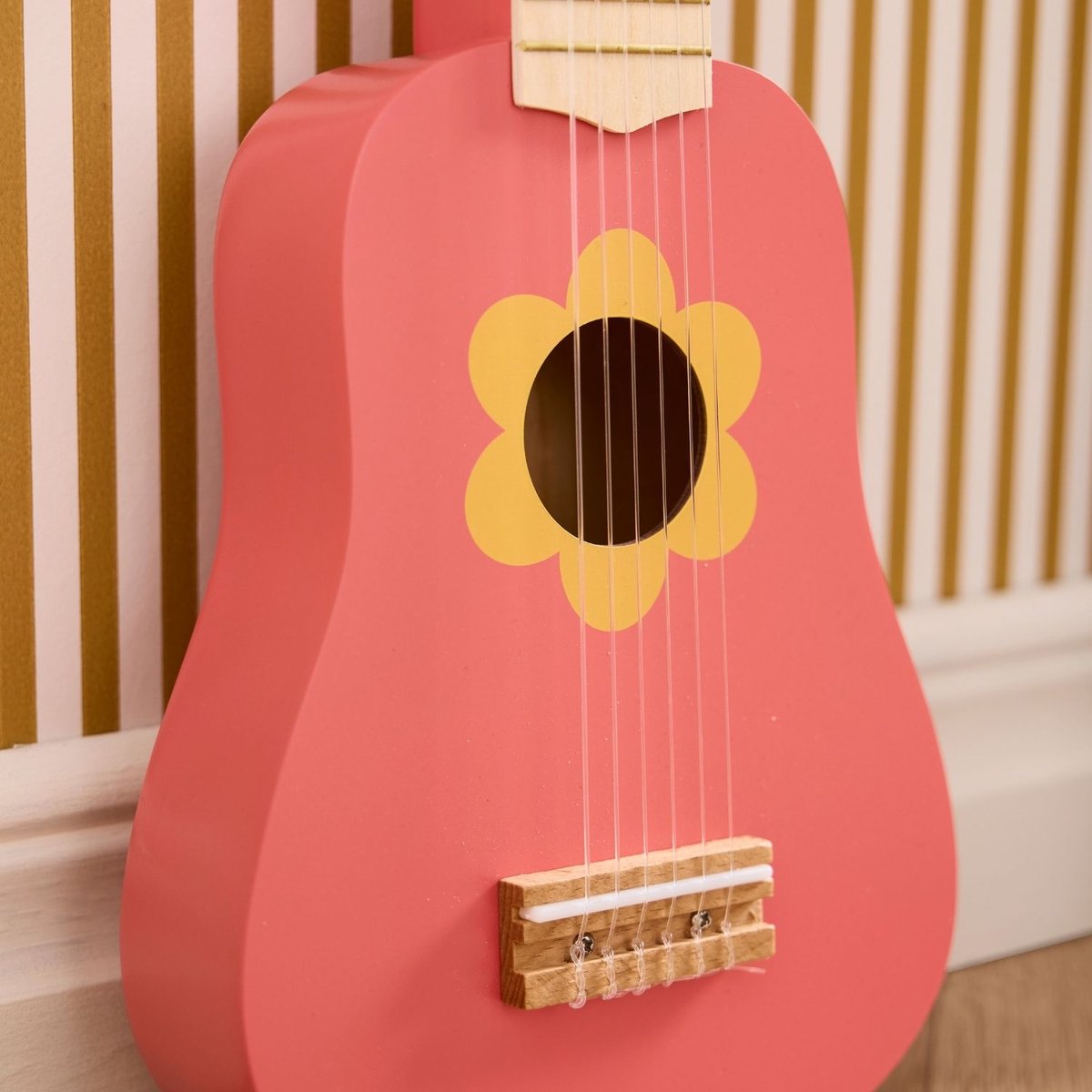 Guitare rose, jaune, KID'S CONCEPT