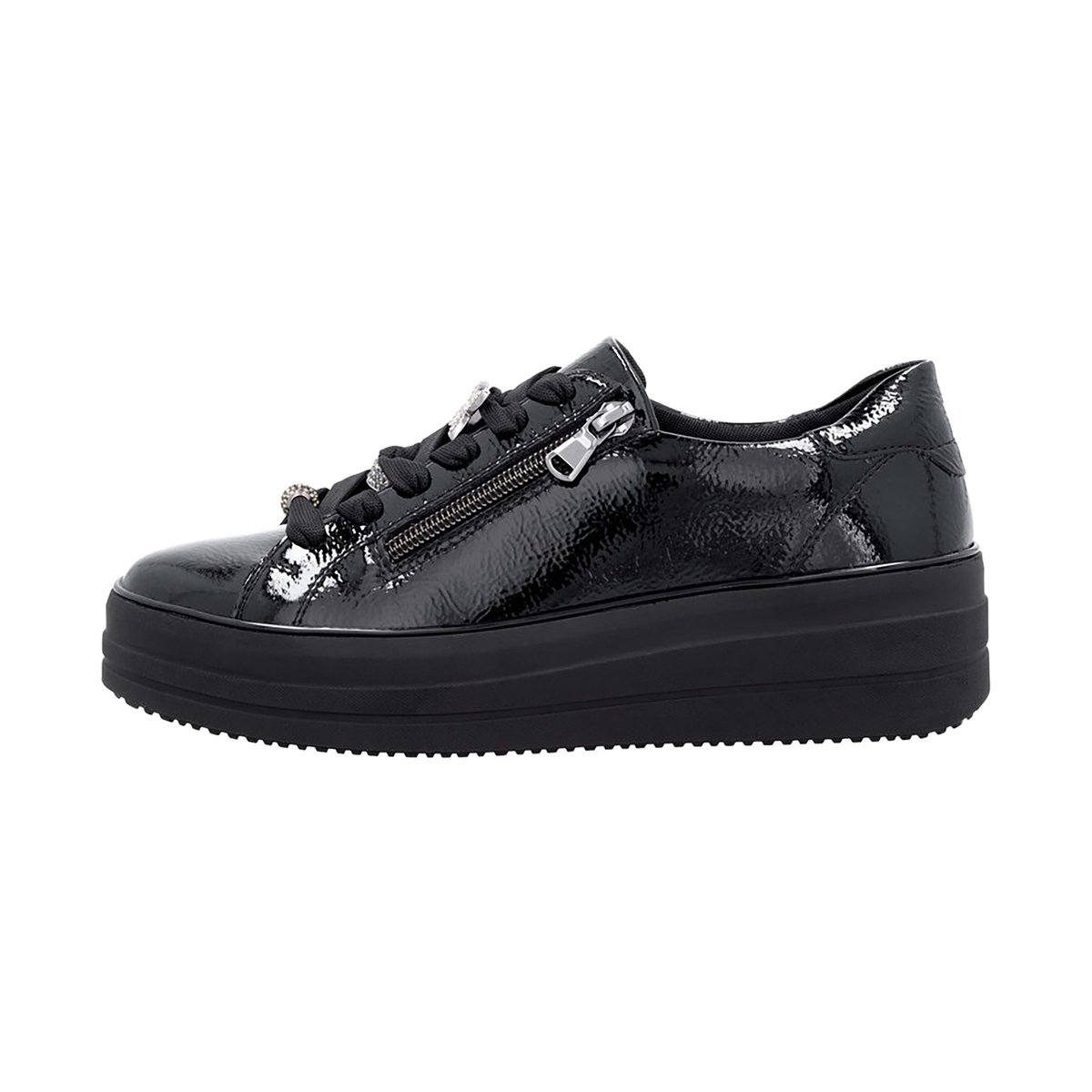 Basket Cuir Lagro noir, REMONTE