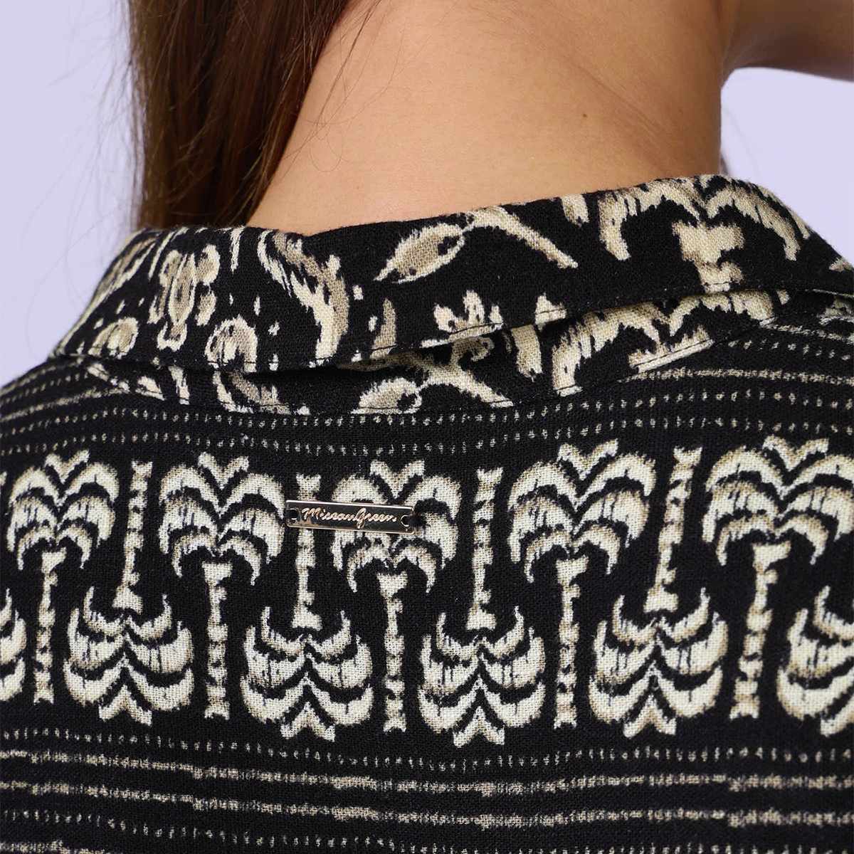 Robe ceinturée Gimmie noir, MISE AU GREEN