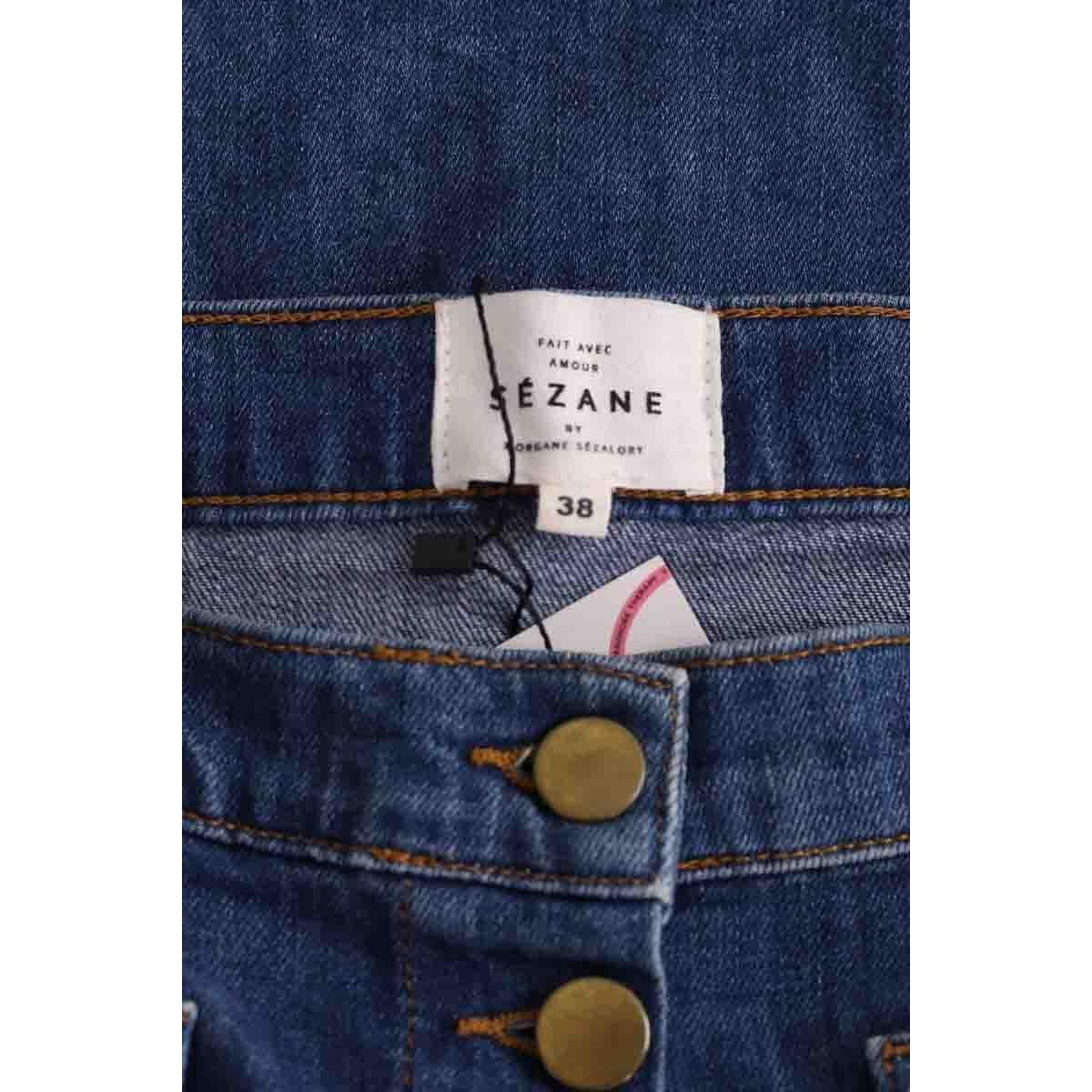 Jupe - Très Bon État bleu, SEZANE