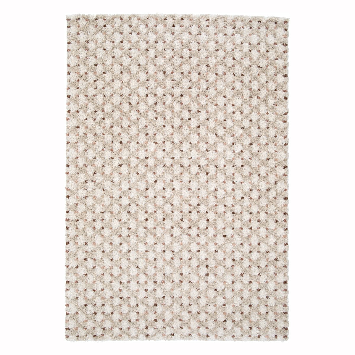 Tapis design doux et épais ATELIER beige sable, AFK LIVING