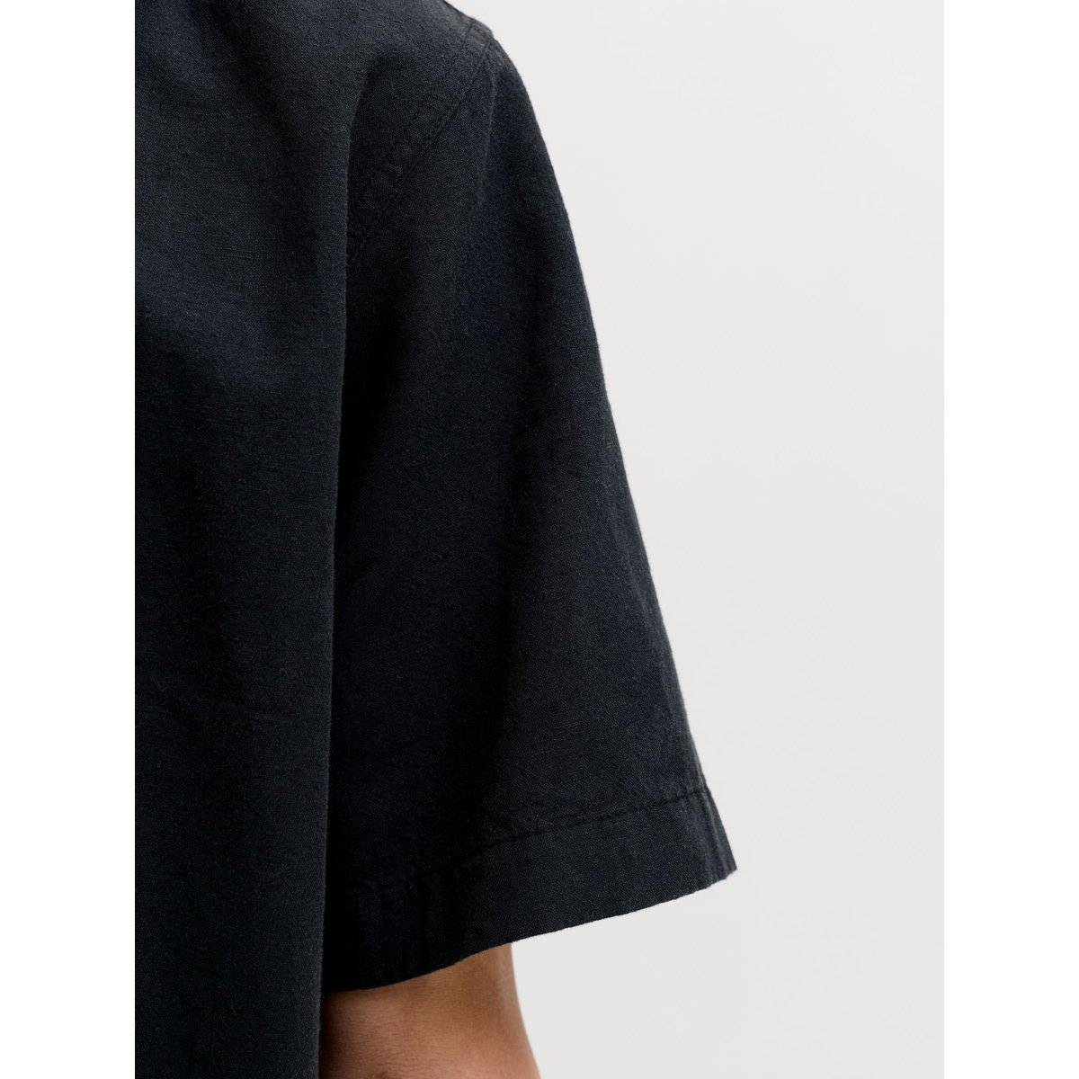 Chemise noire - black, JACK & JONES JUNIOR