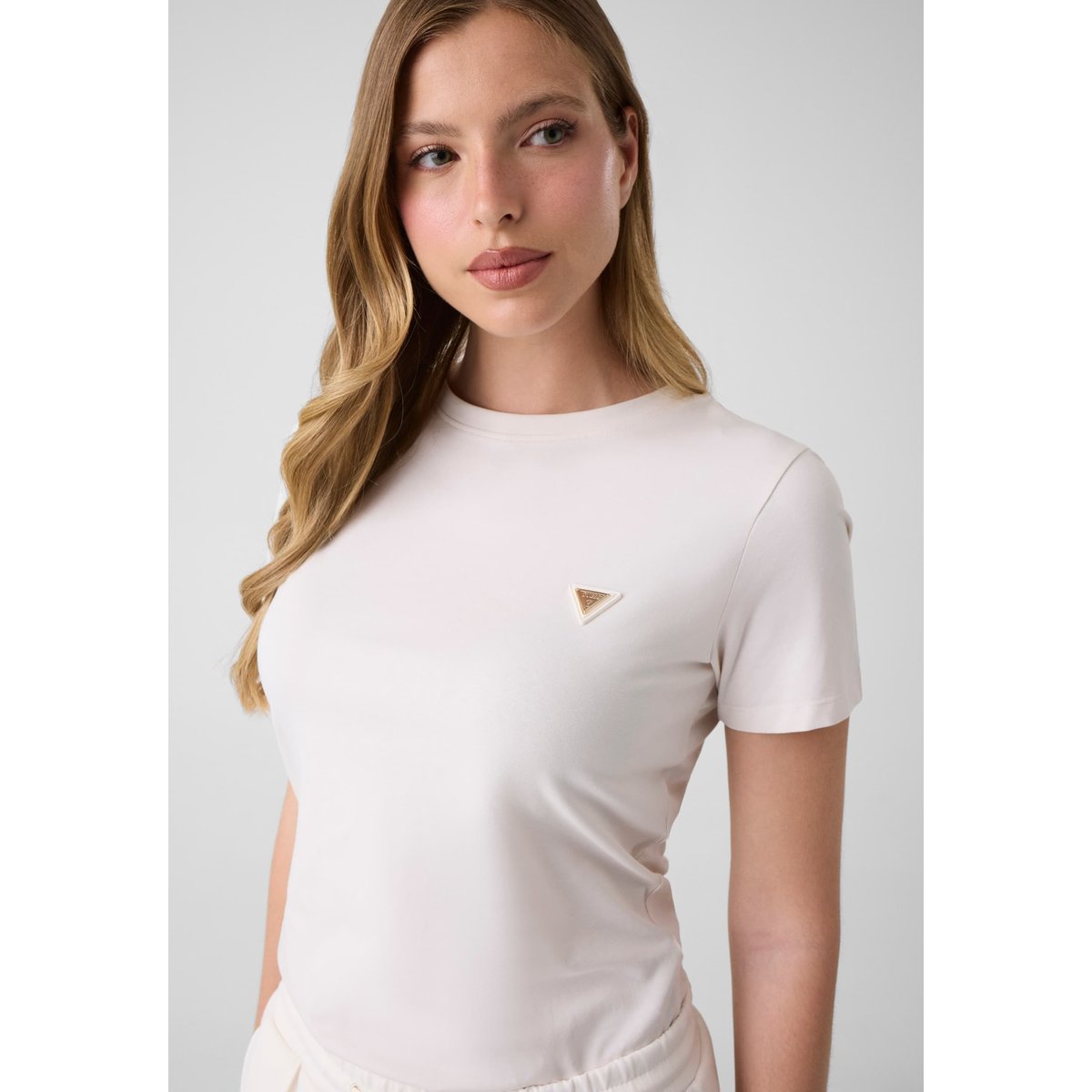 T-Shirt Oversized beige, GUESS
