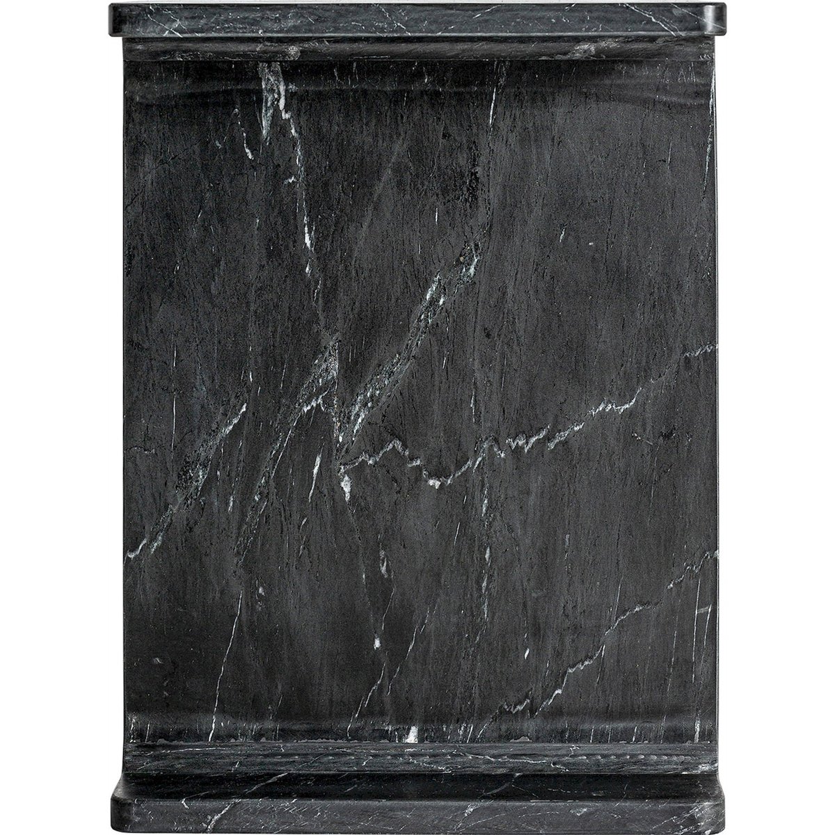 Table basse art déco en marbre veiné noir marbre veiné élégant, RECOLLECTION