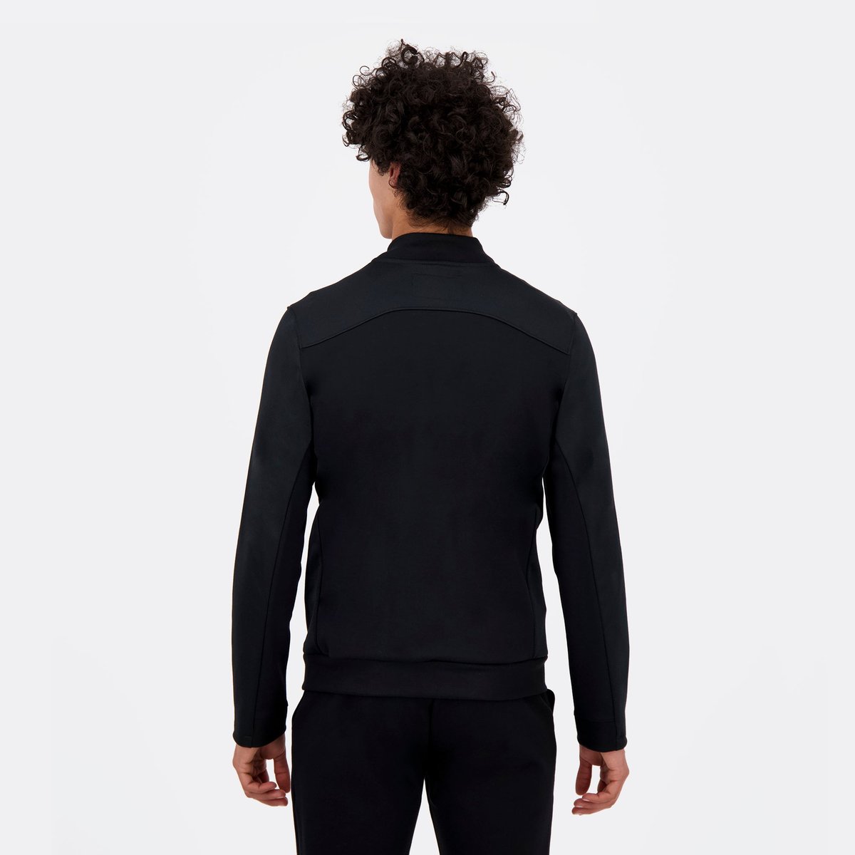 Sweat zippé Coq d'Or noir, LE COQ SPORTIF