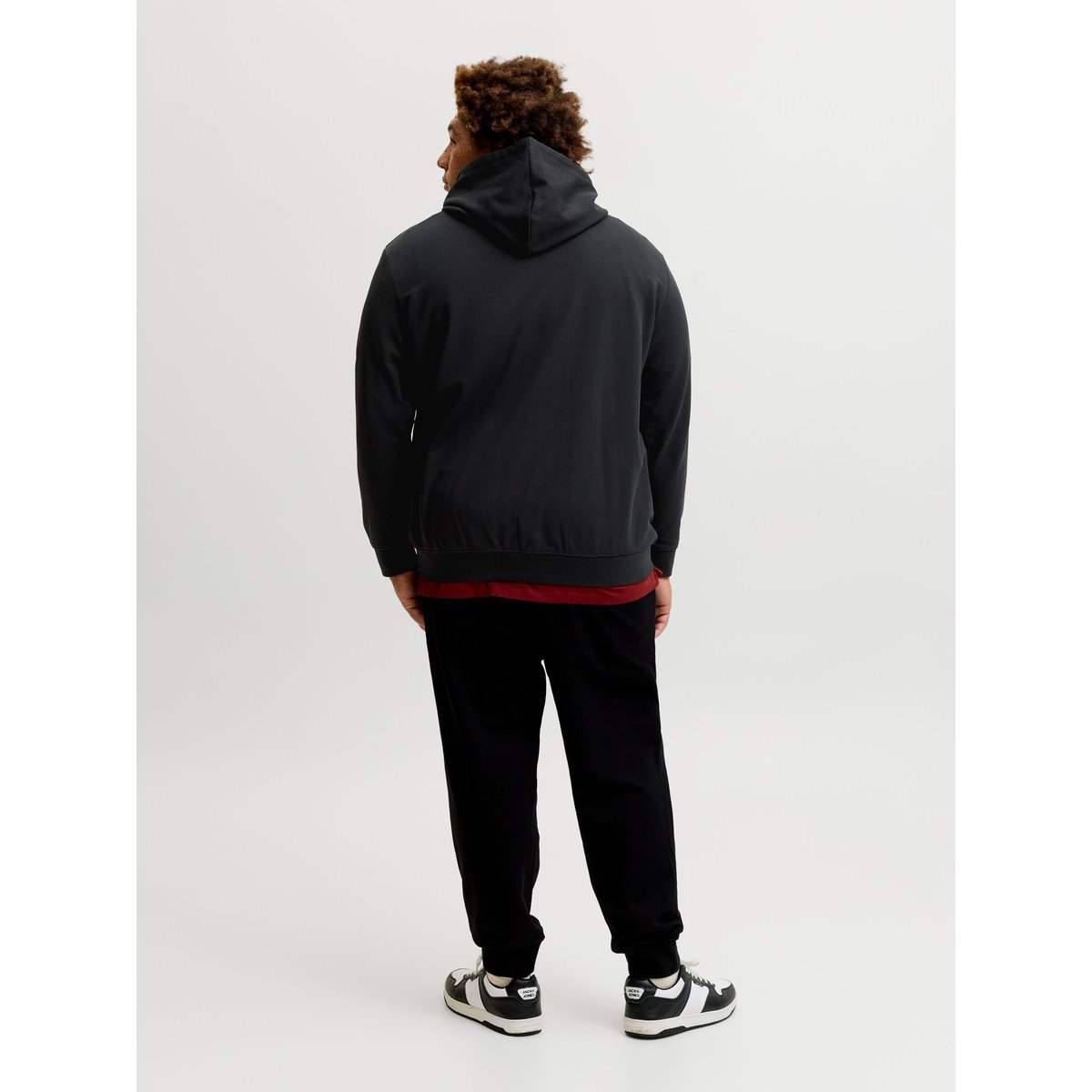 Sweat À Capuche black 1, JACK & JONES