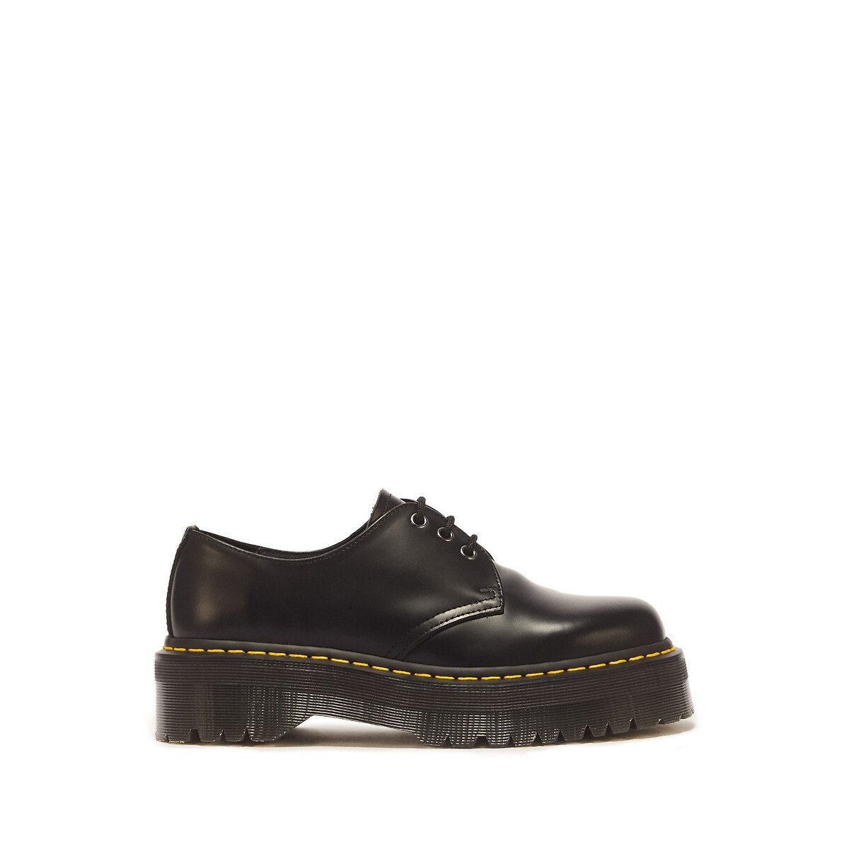 1461 Platform Brogues in Smooth Leather black, DR. MARTENS