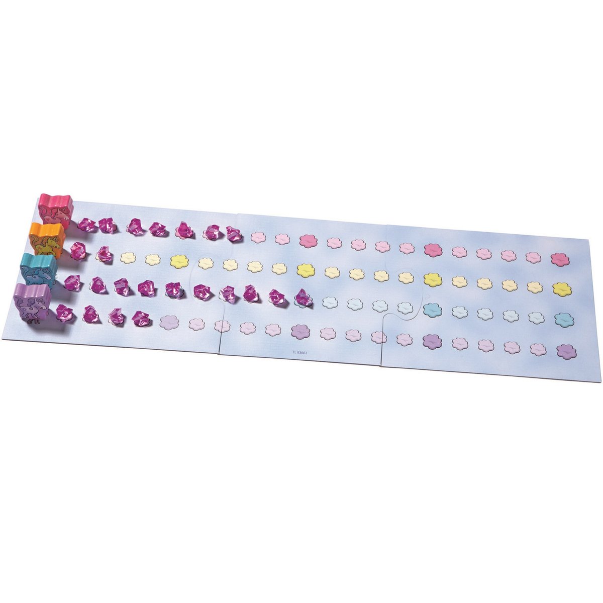 Licornes dans les nuages rose, HABA