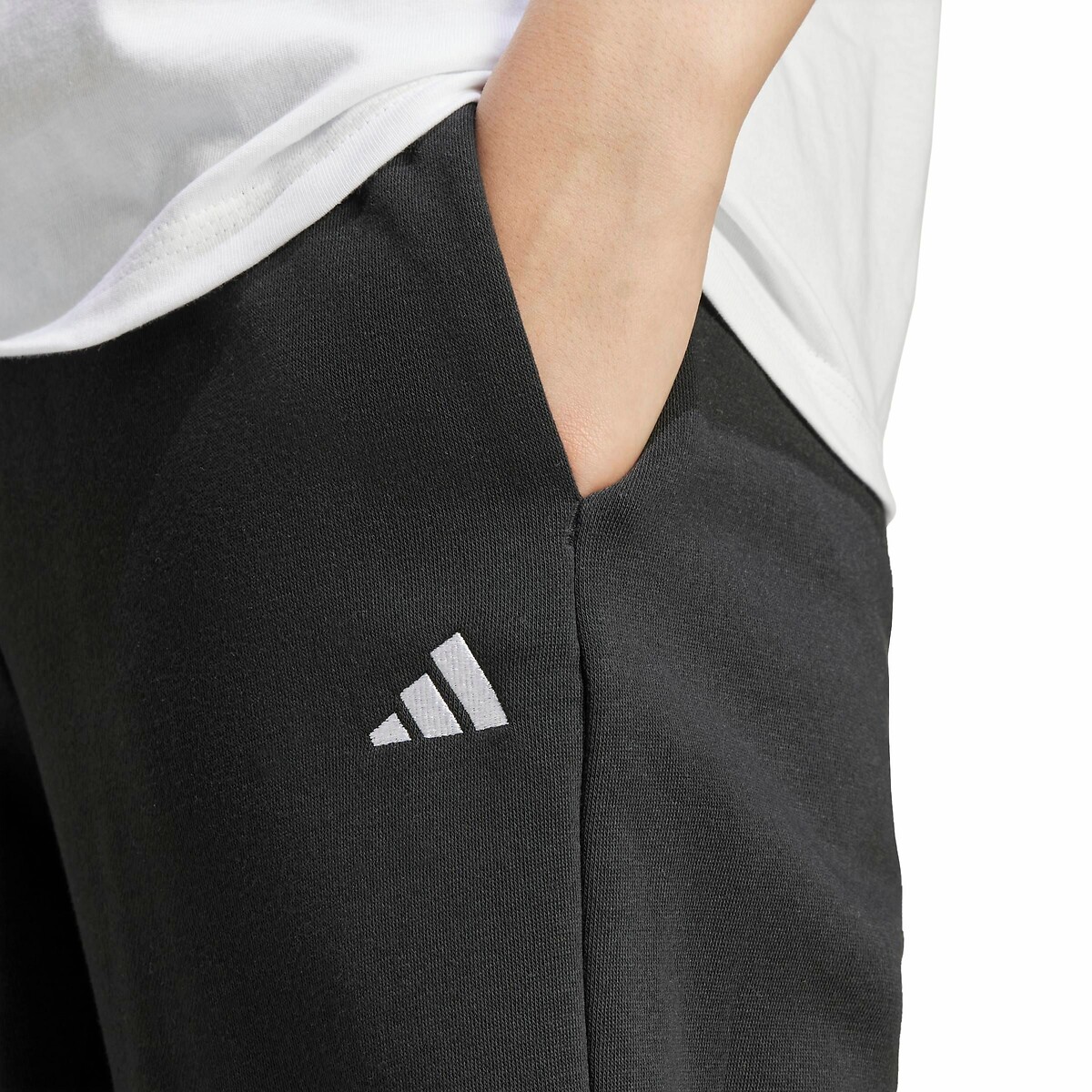 Broek met klein logo Essentials zwart, ADIDAS SPORTSWEAR