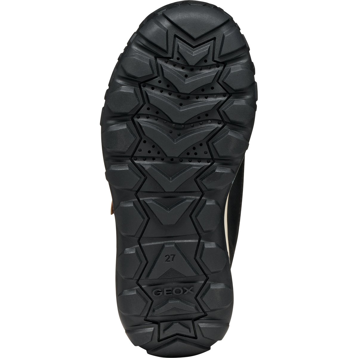 Bottes Et Bottines J TREKKYUP B ABX marron clair/noir, GEOX