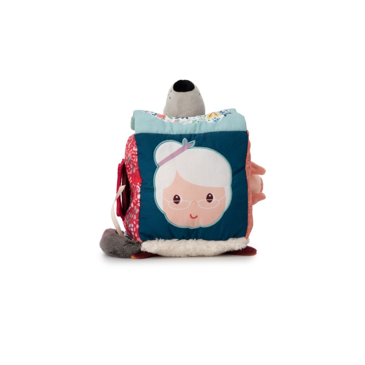Cube d'activités Louis le Loup multicolore, LILLIPUTIENS