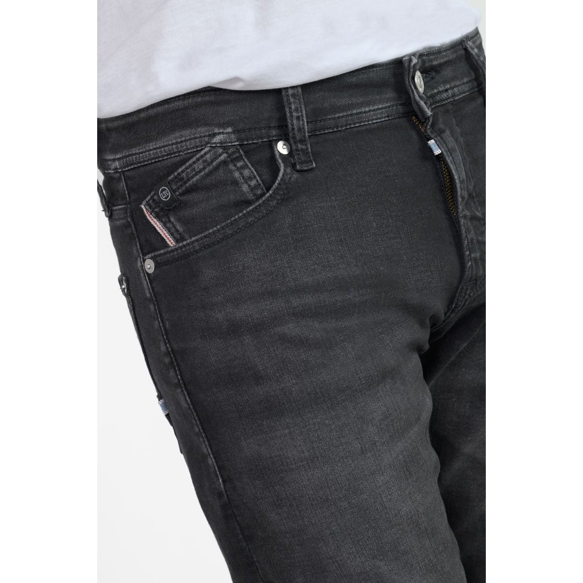 Bermuda short en jeans JOGG black / black, LE TEMPS DES CERISES