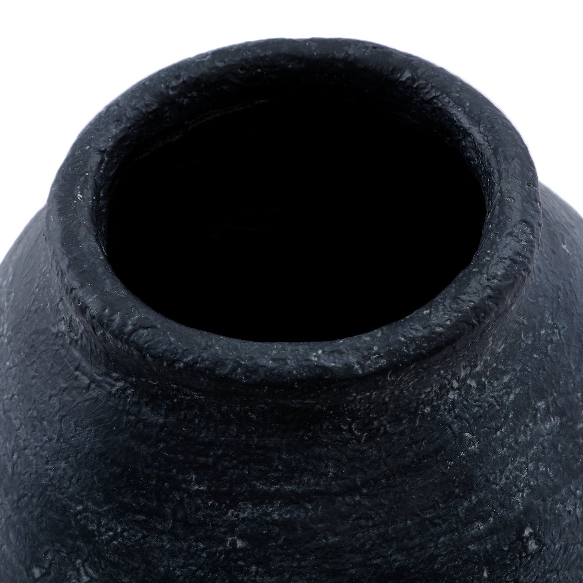 Vase en métal D21 ELVEA noir, SIA DECO