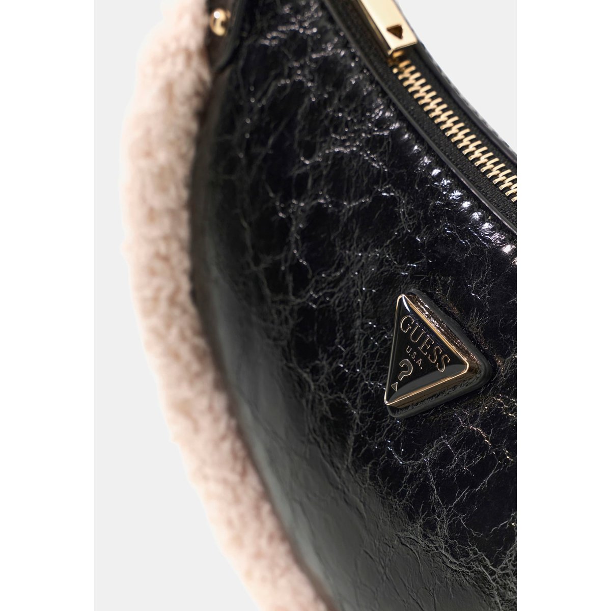 Sac À Épaule Katie noir, GUESS