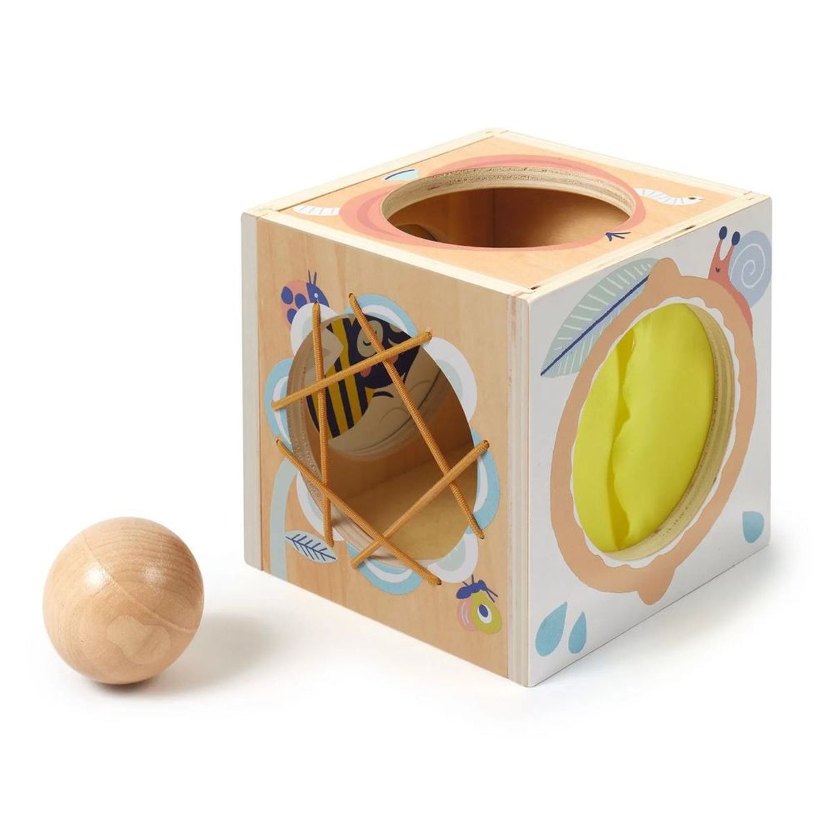 Boite de decouvertes - Babybox marron, DJECO