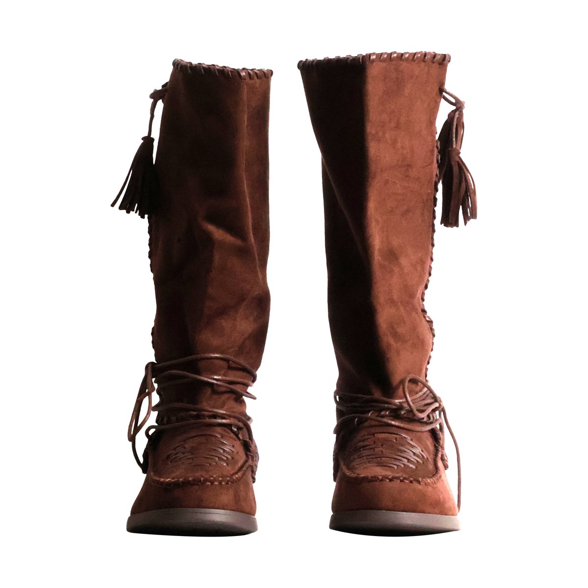 Bottes à Lacets marron, ENZA NUCCI