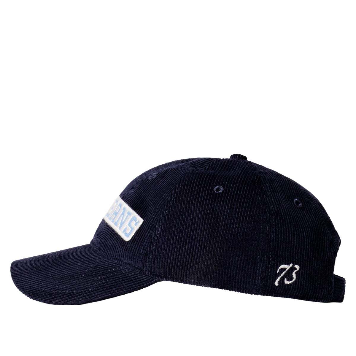 Casquette En Velours Côtelé Avec Logo Brodé bleu dulwich, PEPE JEANS