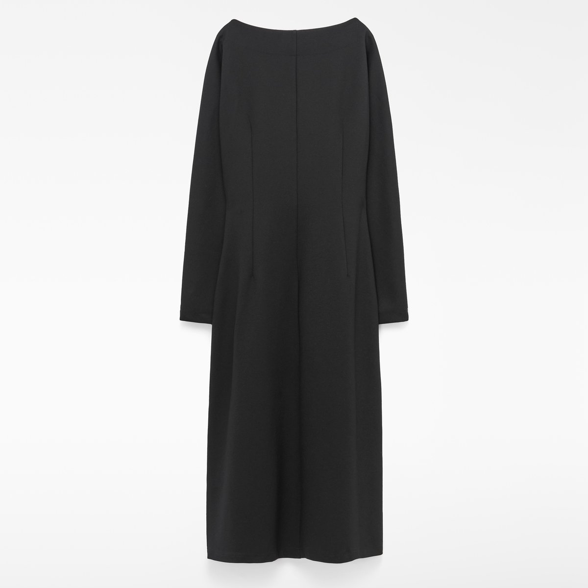 Robe portefeuille midi noir, ADOLFO DOMINGUEZ