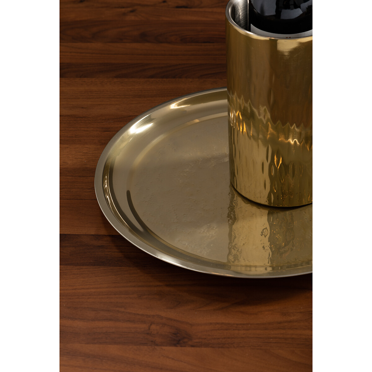 Large Metallic Serving Tray gold-coloured, SO'HOME