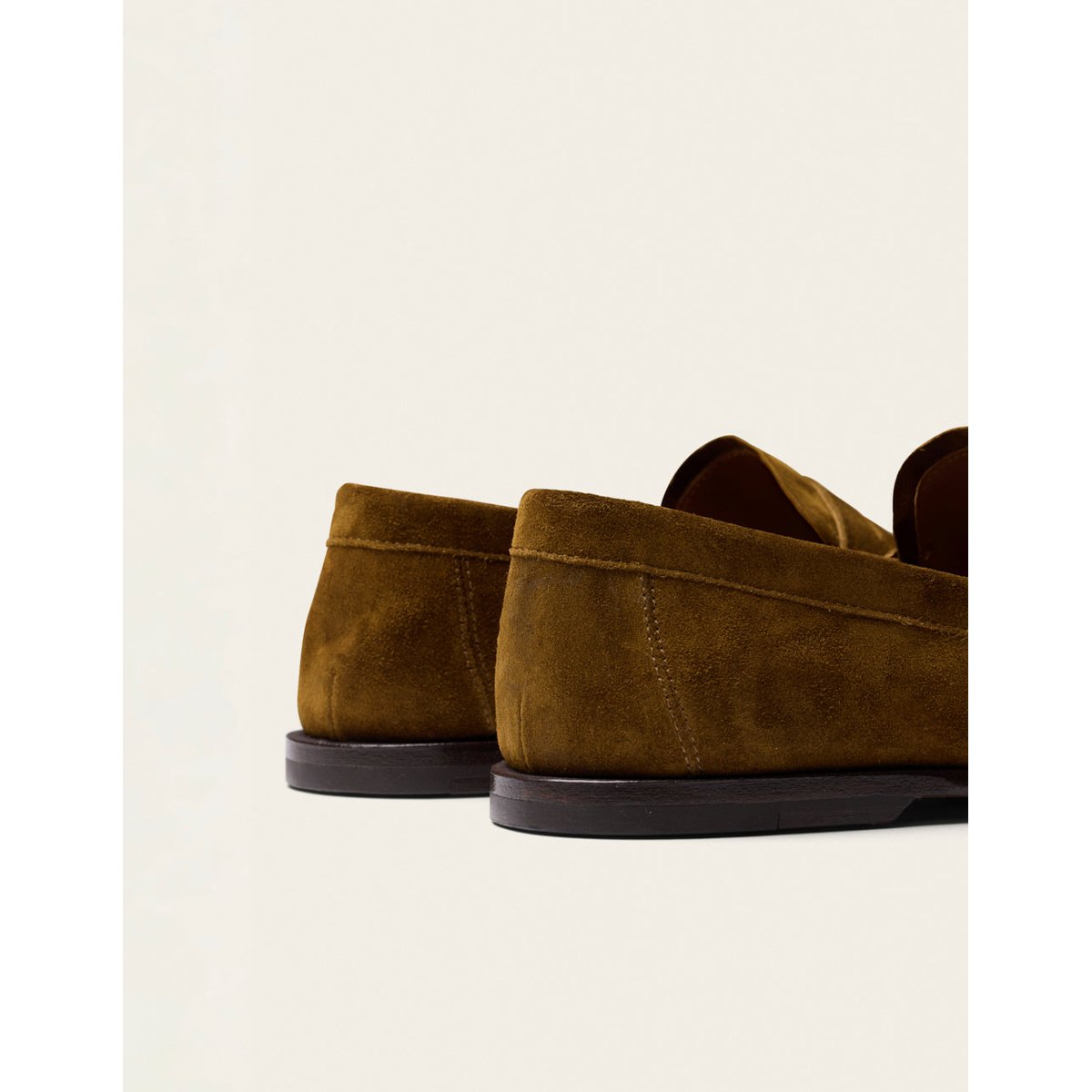 Mocassins DONI suède kaki, ODAJE