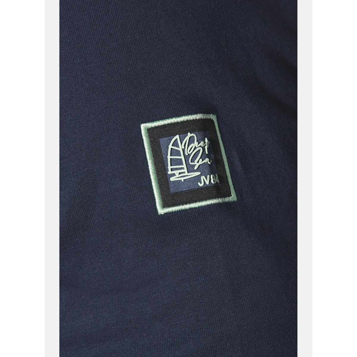 Veste en molleton JAVALD bleu foncé, JAN VANDERSTORM