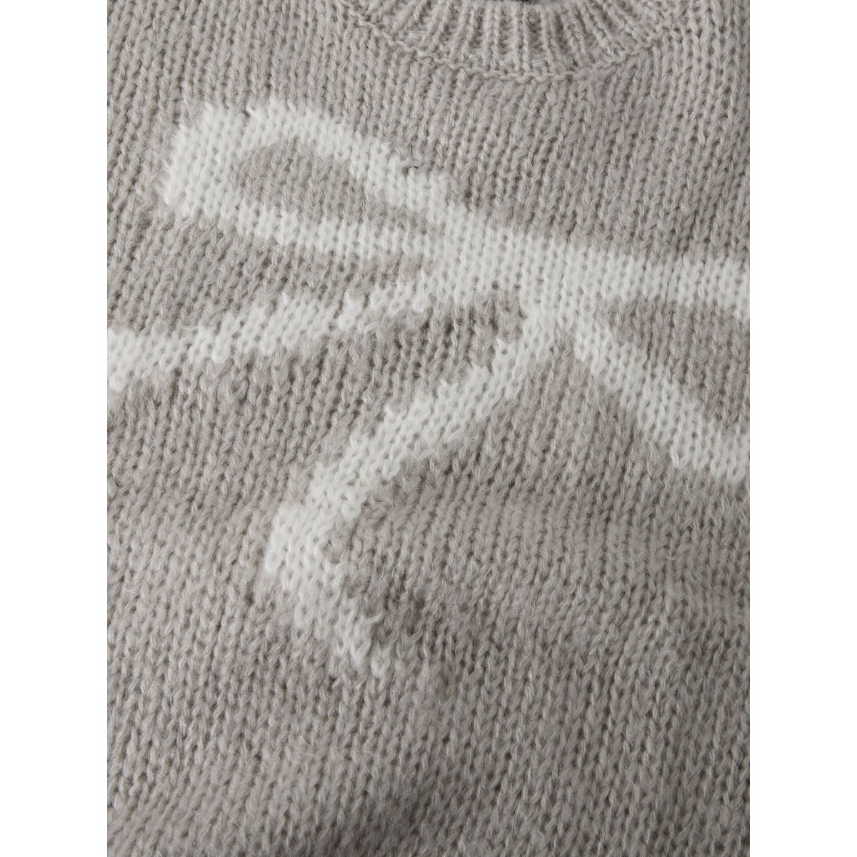 Pull En Maille gris - light grey melange1, NAME IT