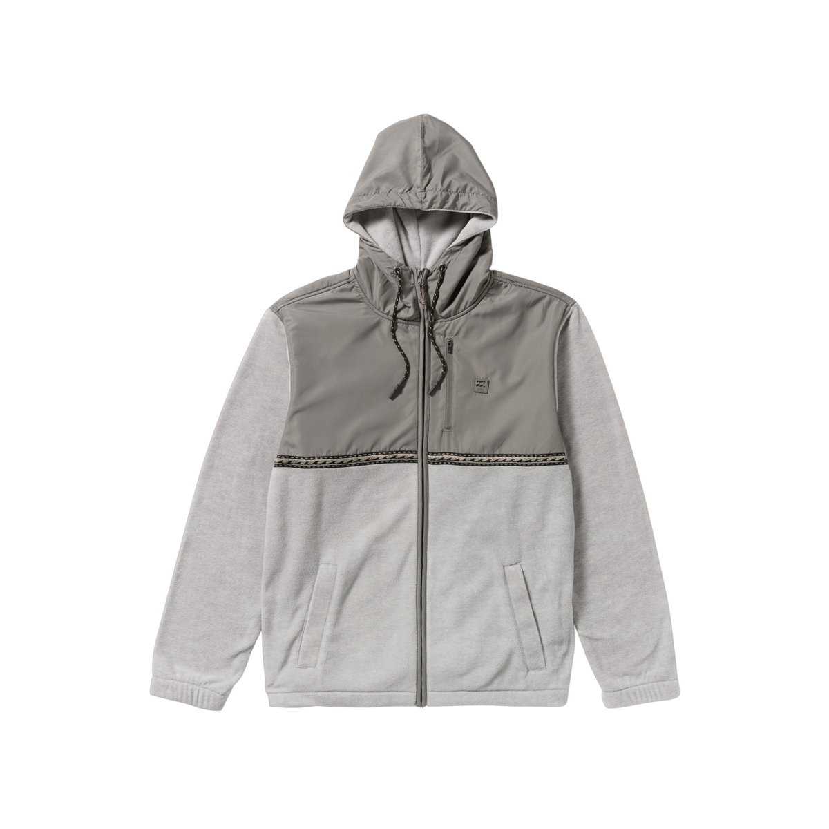 Polaire zippée BOUNDARY LITE ZIP gris grey heather, BILLABONG
