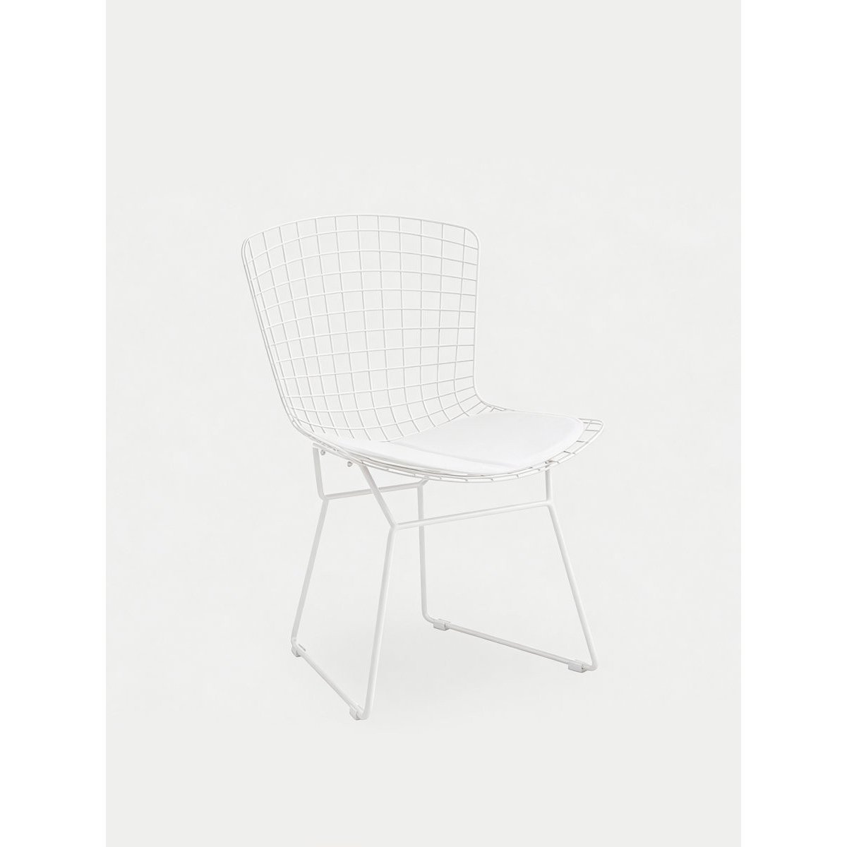 Chaise de salle à manger  Métal  Blanc-MONDRA blanc, KENAY