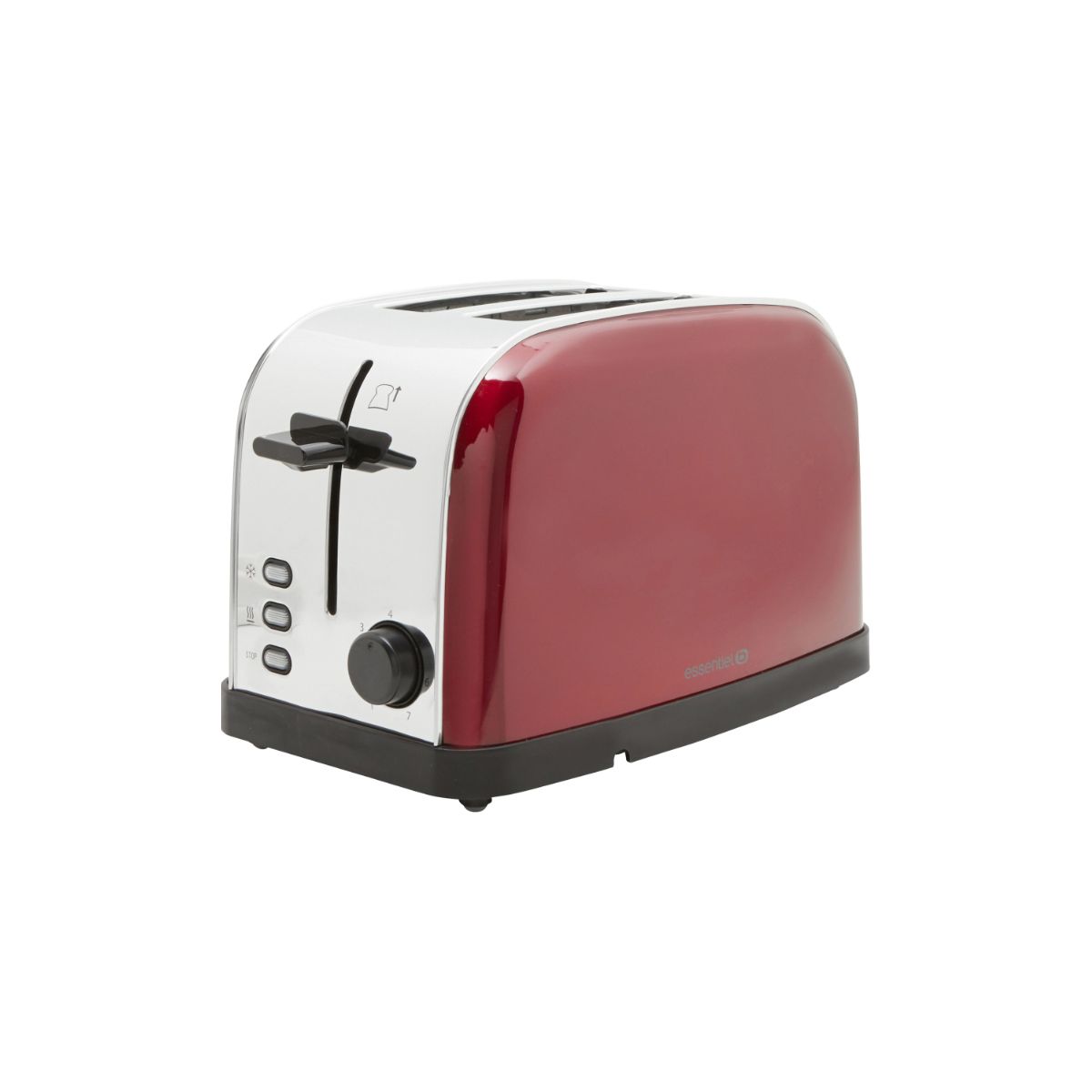 Grille-pain ETT 9R Memphis rouge inox rouge / inox, ESSENTIEL B