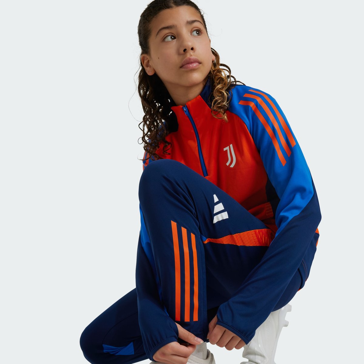 Pantalon d'entraînement Juventus Tiro 24 Competition Enfants team navy blue 2, adidas Performance