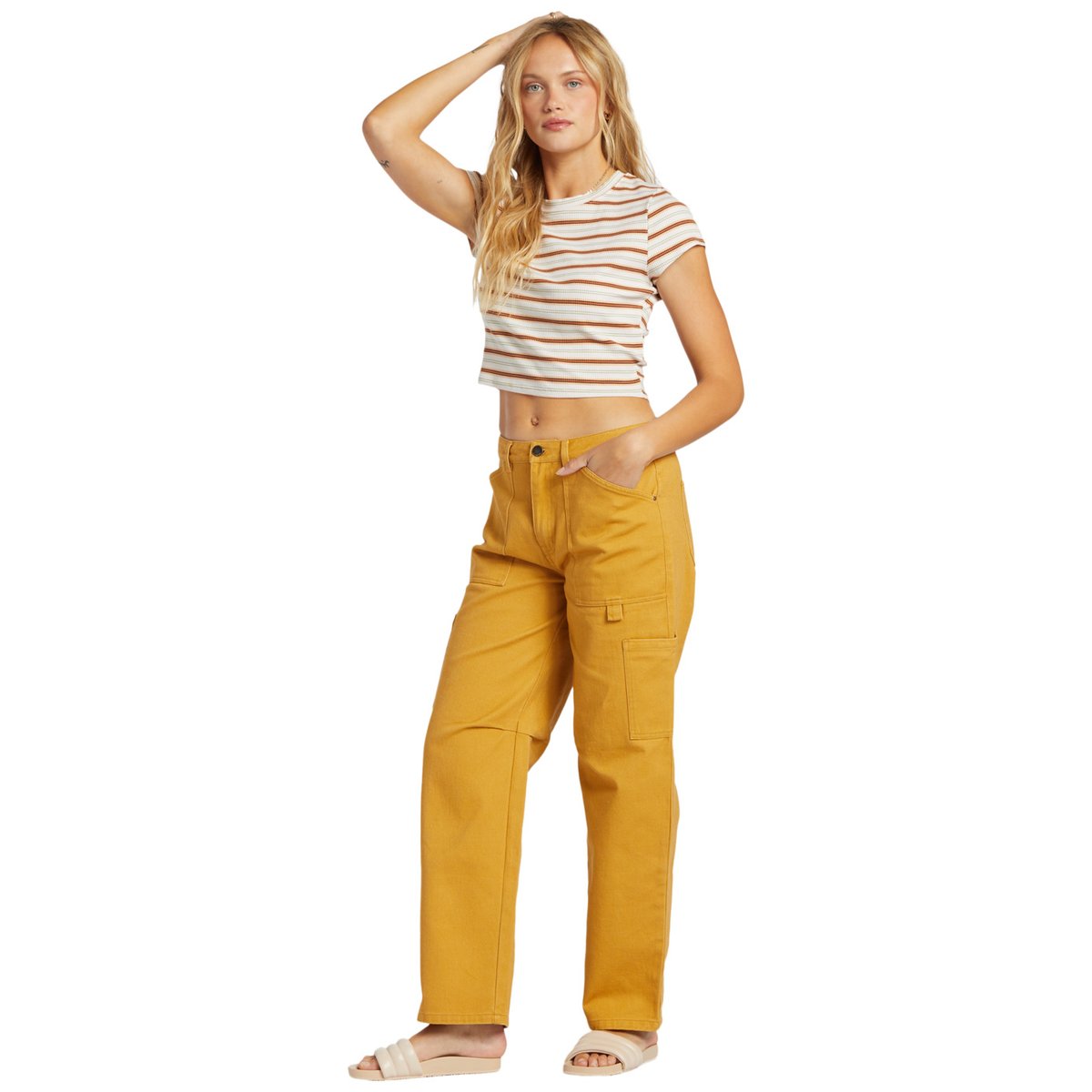 Pantalon cargo LEIA jaune wild honey, BILLABONG