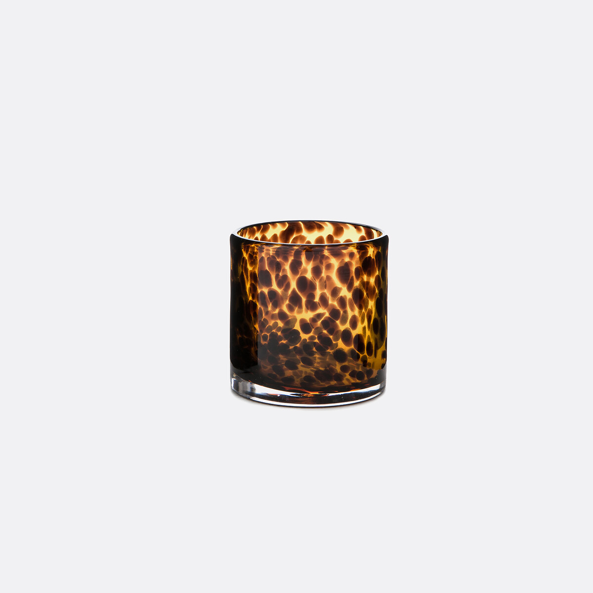 Set of 2 Fauvita Amber Glass Tealight Holders brown, LA REDOUTE INTERIEURS