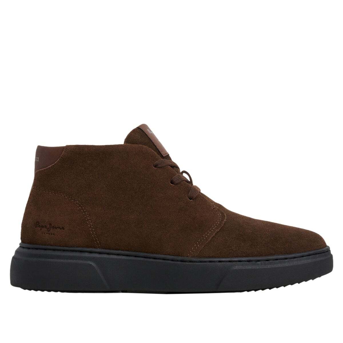 Bottines En Daim brun chocolat, PEPE JEANS