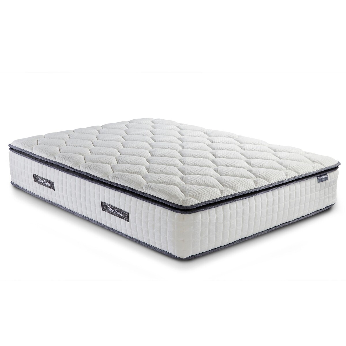 SleepSoul Bliss Pocket Hybrid Pillowtop Mattress white, SLEEPSOUL