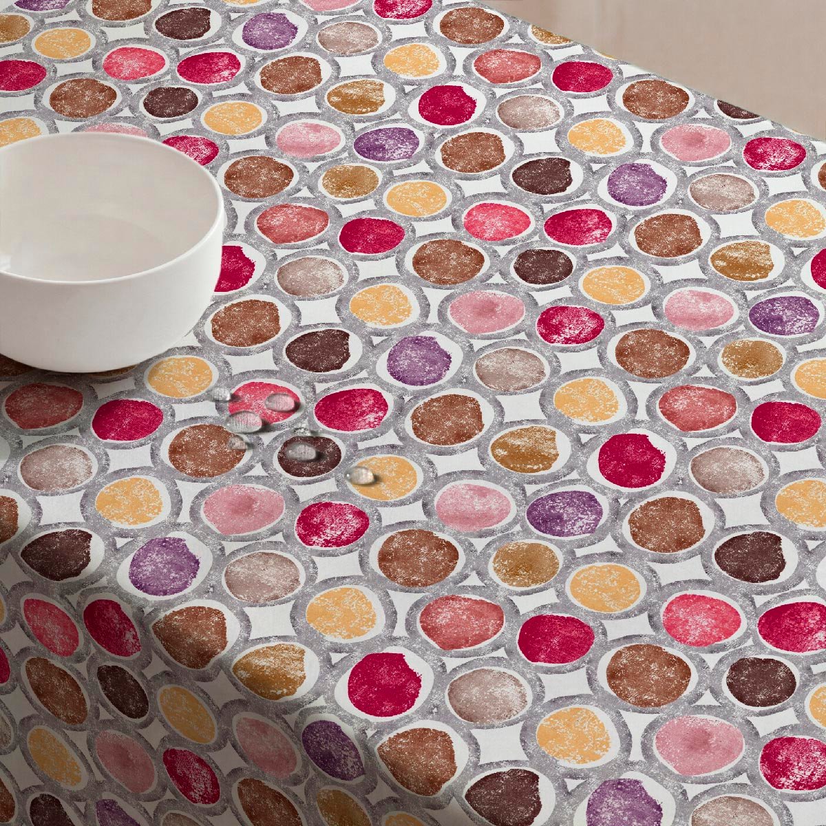 Nappe anti-taches Mechanic - 100% coton - multicolore, NAF NAF HOME