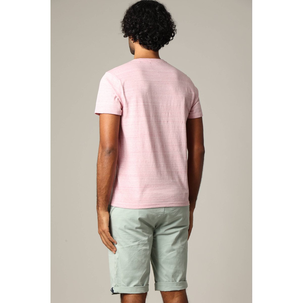 T-shirt en jersey de coton avec application printée zébrée COLADA pink, DEELUXE